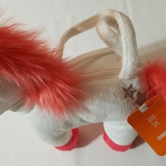 Gymboree Snowflake Fun NWT Unicorn Purse bag. - Picture 4 of 5